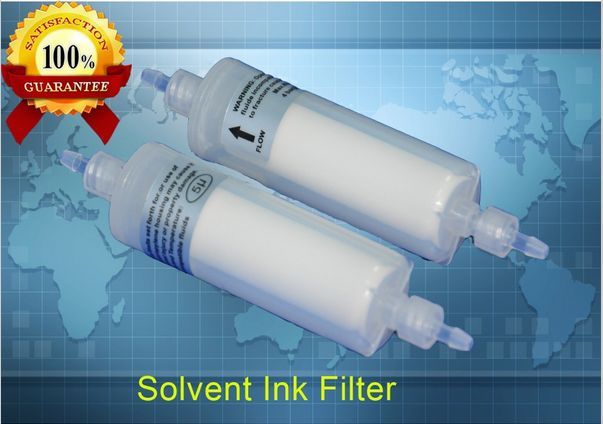(80mmX27mm) high quality solvent ink filter for large format printer; 5pcs